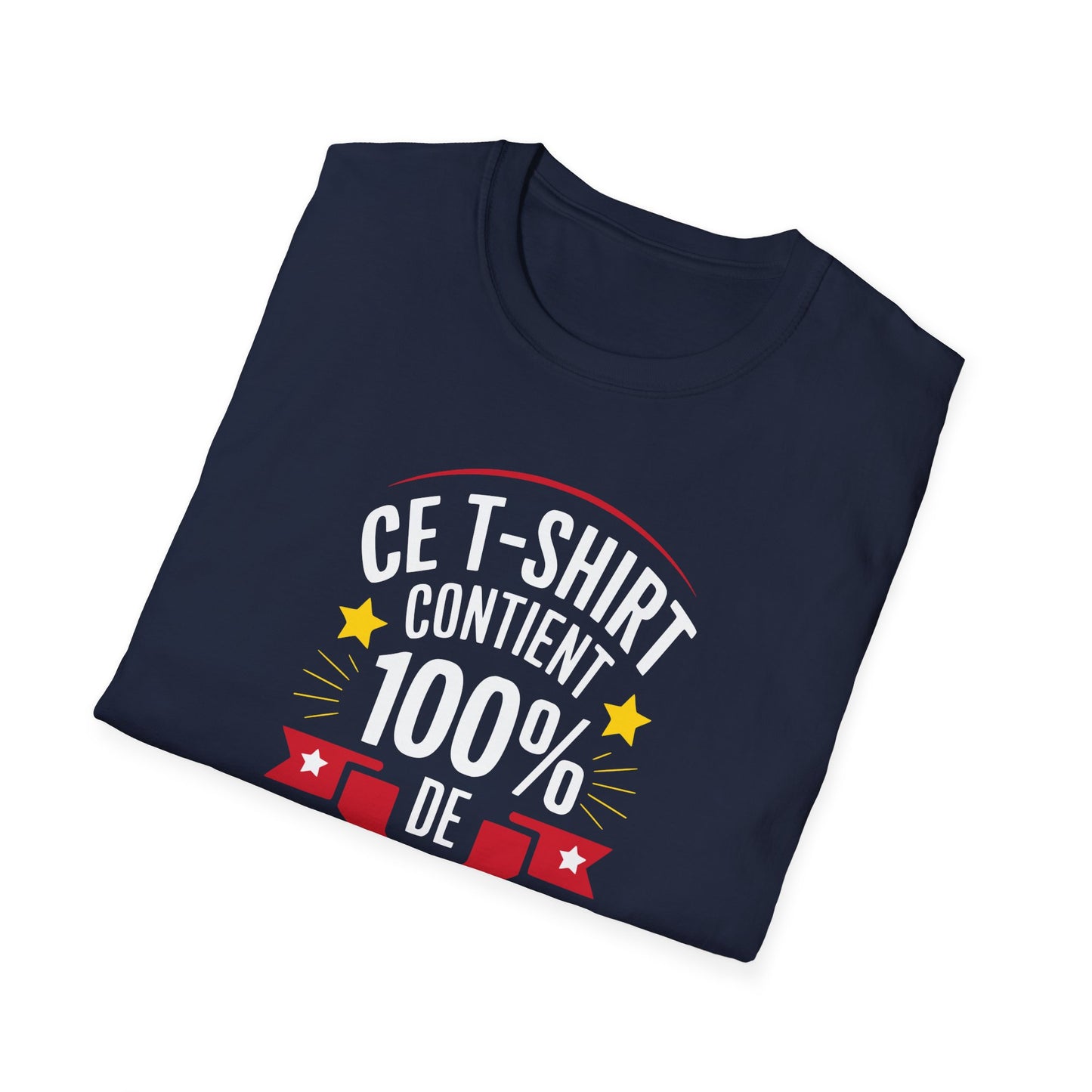 Ce t-shirt contient 100% de fierté acadienne