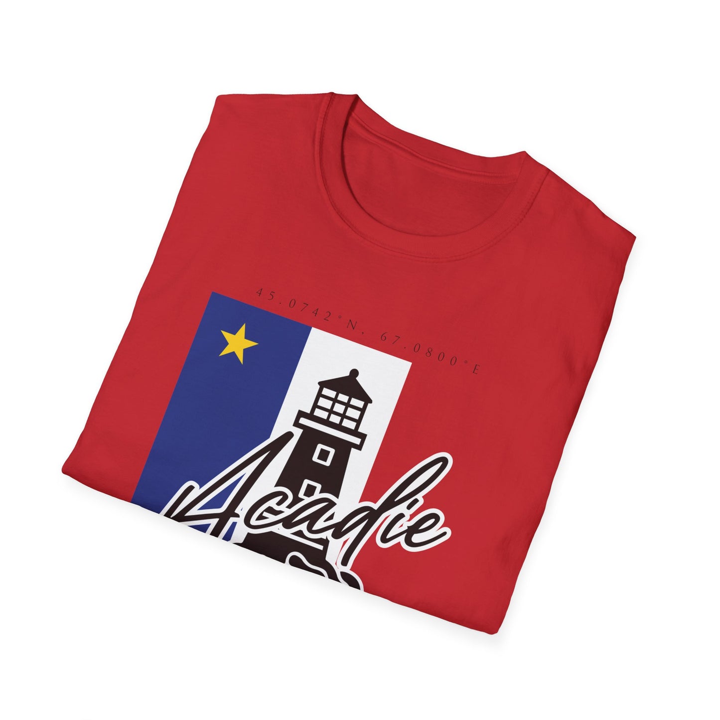 Drapeau Acadien et Phare