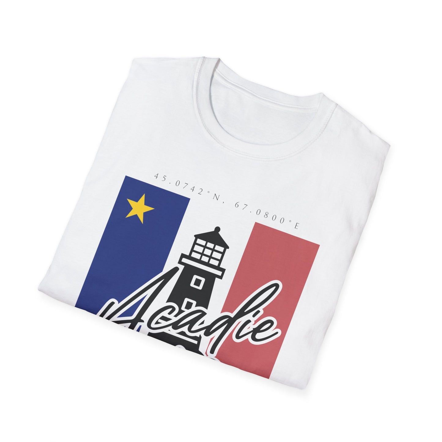 Drapeau Acadien et Phare