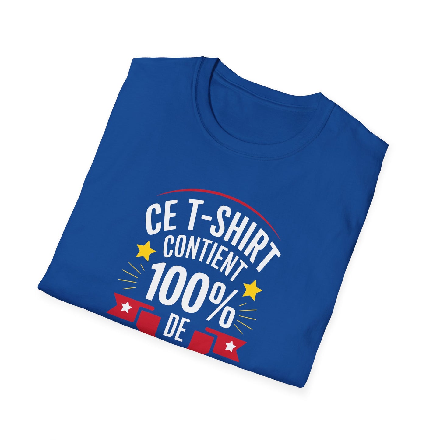 Ce t-shirt contient 100% de fierté acadienne
