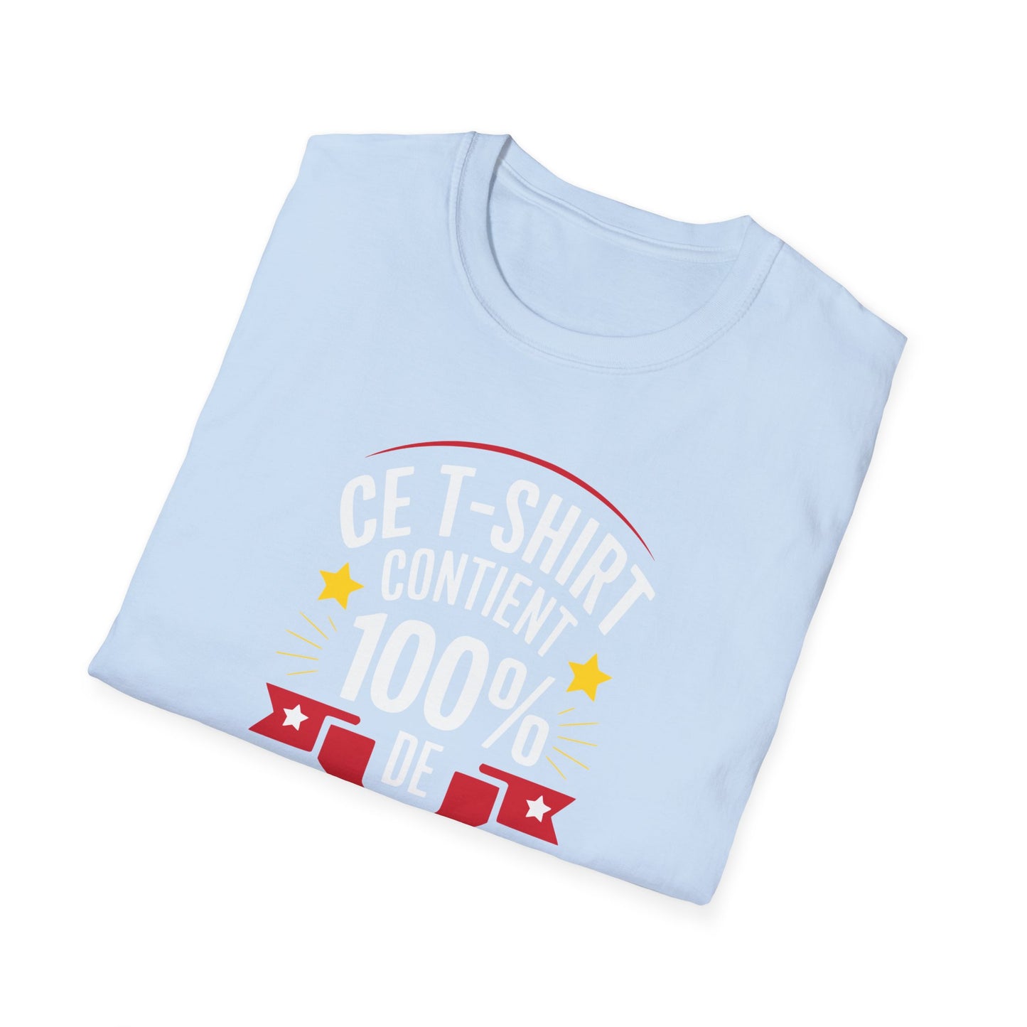 Ce t-shirt contient 100% de fierté acadienne